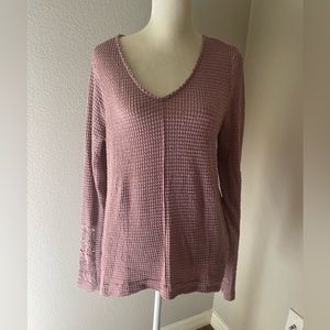 Venus waffle weave top